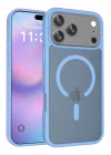 Mey İthalat®   iPhone 17 Pro Jota Magsafe Kapak - Açık Mavi