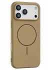 Mey İthalat®   iPhone 17 Pro Jully Magsafe Kapak - Çöl Titanyum