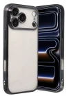 Mey İthalat®   iPhone 17 Pro  Lensli Silikon - Siyah