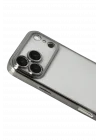 Mey İthalat®   iPhone 17 Pro  Lensli Silikon - Titan Gri