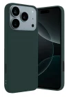 Mey İthalat®   iPhone 17 Pro Max First Silikon - Koyu Yeşil