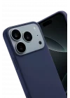 Mey İthalat®   iPhone 17 Pro Max First Silikon - Lacivert