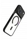 Mey İthalat®   iPhone 17 Pro Max Hazar Magsafe Kapak - Siyah
