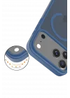 Mey İthalat®  Apple iPhone 17 Pro Max Jota Magsafe Kapak - Lacivert