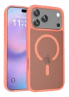 Mey İthalat®   iPhone 17 Pro Max Jota Magsafe Kapak - Turuncu