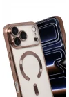 Mey İthalat®   iPhone 17 Pro Max Kross Magneticsafe Kapak - Çöl Titanyum