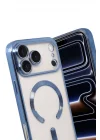 Mey İthalat®   iPhone 17 Pro Max Kross Magneticsafe Kapak - Sierra Blue