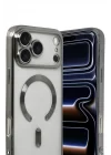 Mey İthalat®   iPhone 17 Pro Max Kross Magneticsafe Kapak - Titan Gri