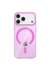 Mey İthalat®   iPhone 17 Pro Max PC Blank Magsafe Kapak - Pembe