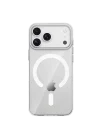 Mey İthalat®   iPhone 17 Pro Max PC Blank Magsafe Kapak - Şeffaf