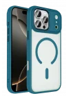 Mey İthalat®   iPhone 17 Pro Max Terea Magsafe Kapak - Açık Mavi