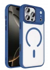Mey İthalat®   iPhone 17 Pro Max Terea Magsafe Kapak - Lacivert