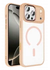 Mey İthalat®   iPhone 17 Pro Max Terea Magsafe Kapak - Pembe