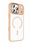 Mey İthalat®   iPhone 17 Pro Max Terea Magsafe Kapak - Pembe