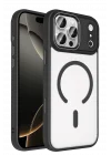 Mey İthalat®   iPhone 17 Pro Max Terea Magsafe Kapak - Siyah