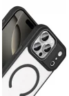 Mey İthalat®   iPhone 17 Pro Max Terea Magsafe Kapak - Siyah
