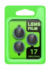 Mey İthalat®   iPhone 17 Pro Raze Metal Kamera Lens - Koyu Mavi