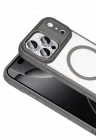 Mey İthalat®  Apple iPhone 17 Pro Terea Magsafe Kapak - Gri