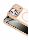 Mey İthalat®   iPhone 17 Pro Terea Magsafe Kapak - Pembe