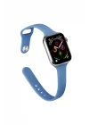 Mey İthalat®  Apple Watch 38mm Klasik Kordon - Koyu Mavi
