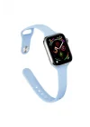 Mey İthalat®  Apple Watch 38mm Klasik Kordon - Mavi