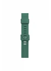 Mey İthalat®  Apple Watch 38mm KR408 Çizgili Silikon Kordon - Yeşil
