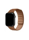Mey İthalat®  Apple Watch 38mm Loop Kordon - Kahverengi