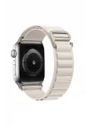 Mey İthalat®  Apple Watch 38mm Mountain Kordon - Beyaz