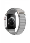 Mey İthalat®  Apple Watch 38mm Mountain Kordon - Gri