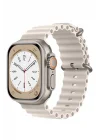 Mey İthalat®  Apple Watch 38mm Ocean Kordon - Krem