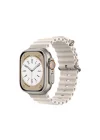 Mey İthalat®  Apple Watch 38mm Ocean Kordon - Krem