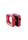 Mey İthalat®  Apple Watch 38mm Silikon Alt Kasa - Kırmızı