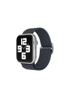 Mey İthalat®  Apple Watch 38mm Star Kordon - Benekli Lacivert