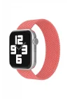 Mey İthalat®  Apple Watch 42mm Ayarlı Solo Silikon Kordon - Pembe