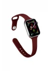 Mey İthalat®  Apple Watch 42mm Klasik Kordon - Bordo