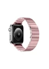 Mey İthalat®  Apple Watch 42mm KR404 Huks Kordon - Rose Gold