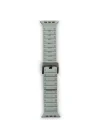 Mey İthalat®  Apple Watch 42mm Magnus Mıknatıslı Silikon Kordon - Gri