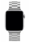 Mey İthalat®  Apple Watch 42mm Metal Baklalı Kordon - Gümüş