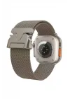 Mey İthalat®  Apple Watch 42mm Milano Metal Kordon - Desert