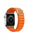 Mey İthalat®  Apple Watch 42mm Mountain Kordon - Turuncu