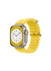 Mey İthalat®  Apple Watch 42mm Ocean Kordon - Sarı