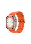 Mey İthalat®  Apple Watch 42mm Ocean Kordon - Turuncu