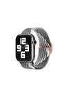 Mey İthalat®  Apple Watch 42mm Star Kordon - Gri-Siyah