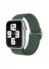 Mey İthalat®  Apple Watch 42mm Star Kordon - Koyu Yeşil
