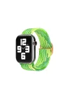 Mey İthalat®  Apple Watch 42mm Star Kordon - Turkuaz-Yeşil