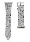 Mey İthalat®  Apple Watch 42mm Starry Taşlı Kordon - Gümüş