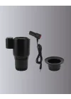 Mey İthalat® Araba Bardaklığı Isıtma Soğutma Ayarlı Çakmak Girişli Akıllı Model