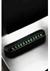 Mey İthalat® Araba Park Numaratörü Araç İçi Numaralık Değiştirilebilir Çevirmeli Mini