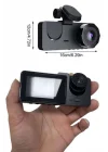 Mey İthalat® Araç İçi Dikiz Kamerası Sürüş Kaydedici 3 Lensli DVR Kamera