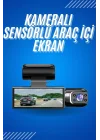 Mey İthalat® Araç İçi Full Hd Kamera Ön ve Arka Kameralı Ekranlı Araç Kamerası
